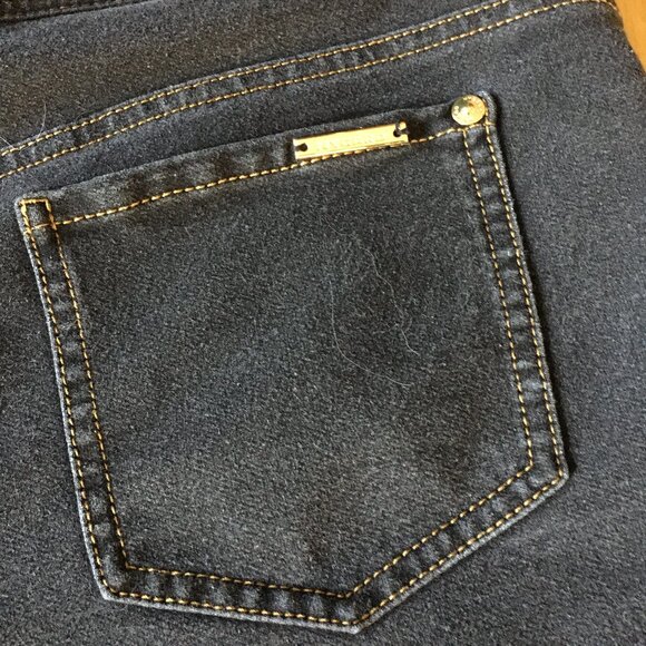 Nygard SLIMS Indigo Denim Stretchy Pull On Jeggings 1X - Picture 7 of 16